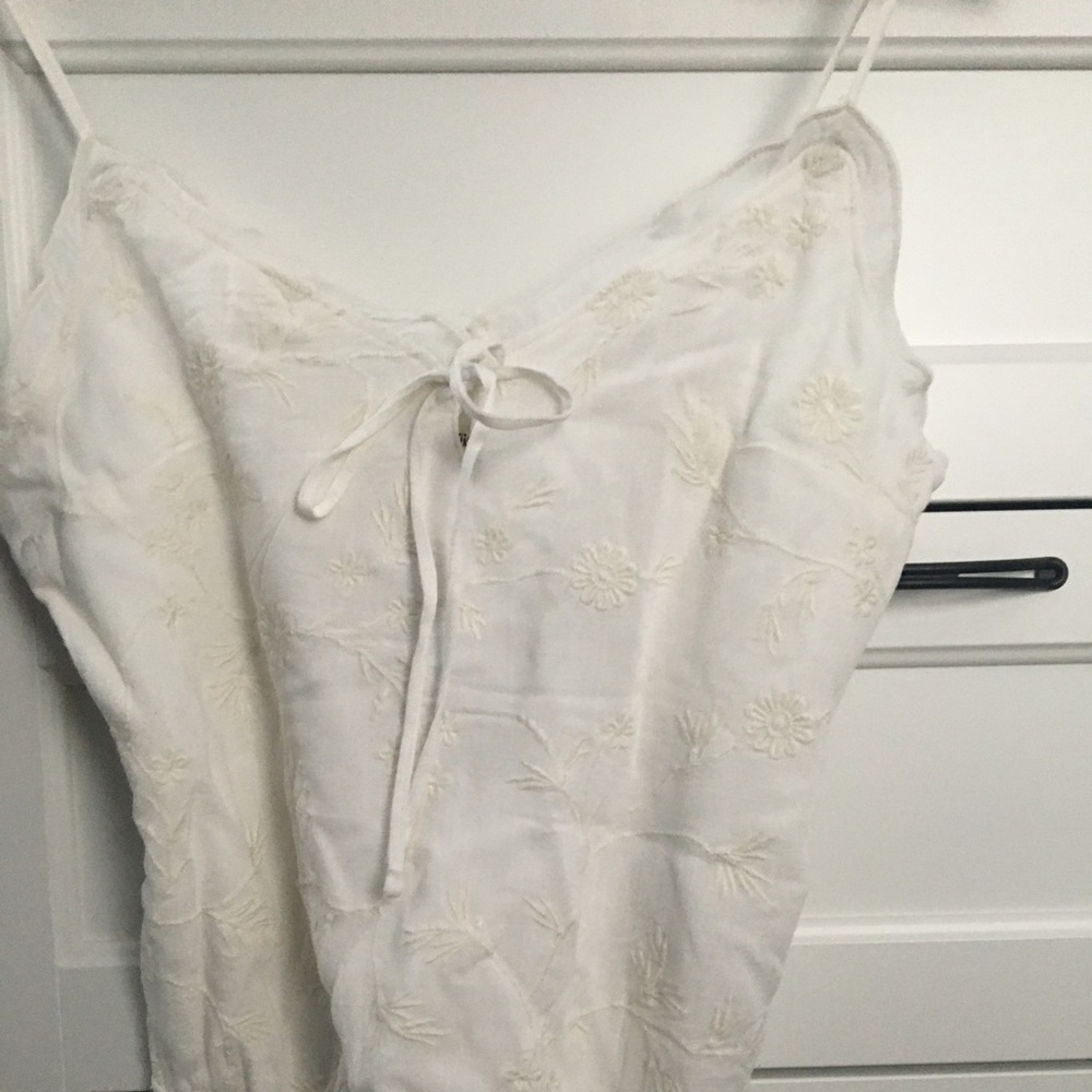 Floral Embroidered Bodysuit